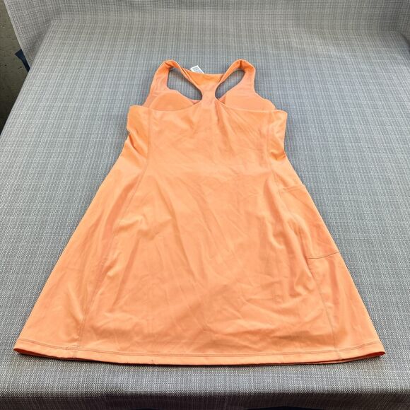 Sweaty Betty Dress Womens 12 Power Workout Inner Shorts Orange Removable Cups - Picture 7 of 13